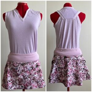 lululemon Floral Golf/Tennis/Sport Skirt